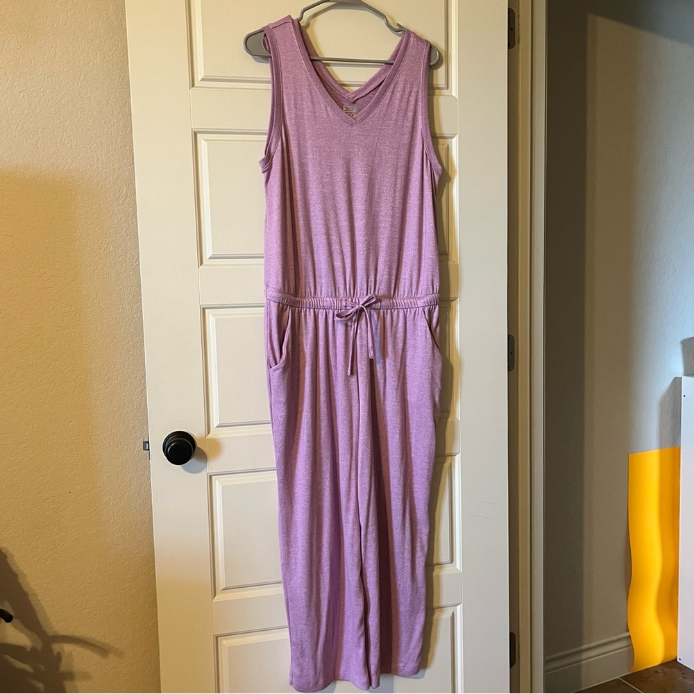 Purple Sleeveless Jumpsuit, 32 Degrees